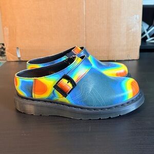 Doc Martens Isham Genix Nappa Thermal Map Leather shoes